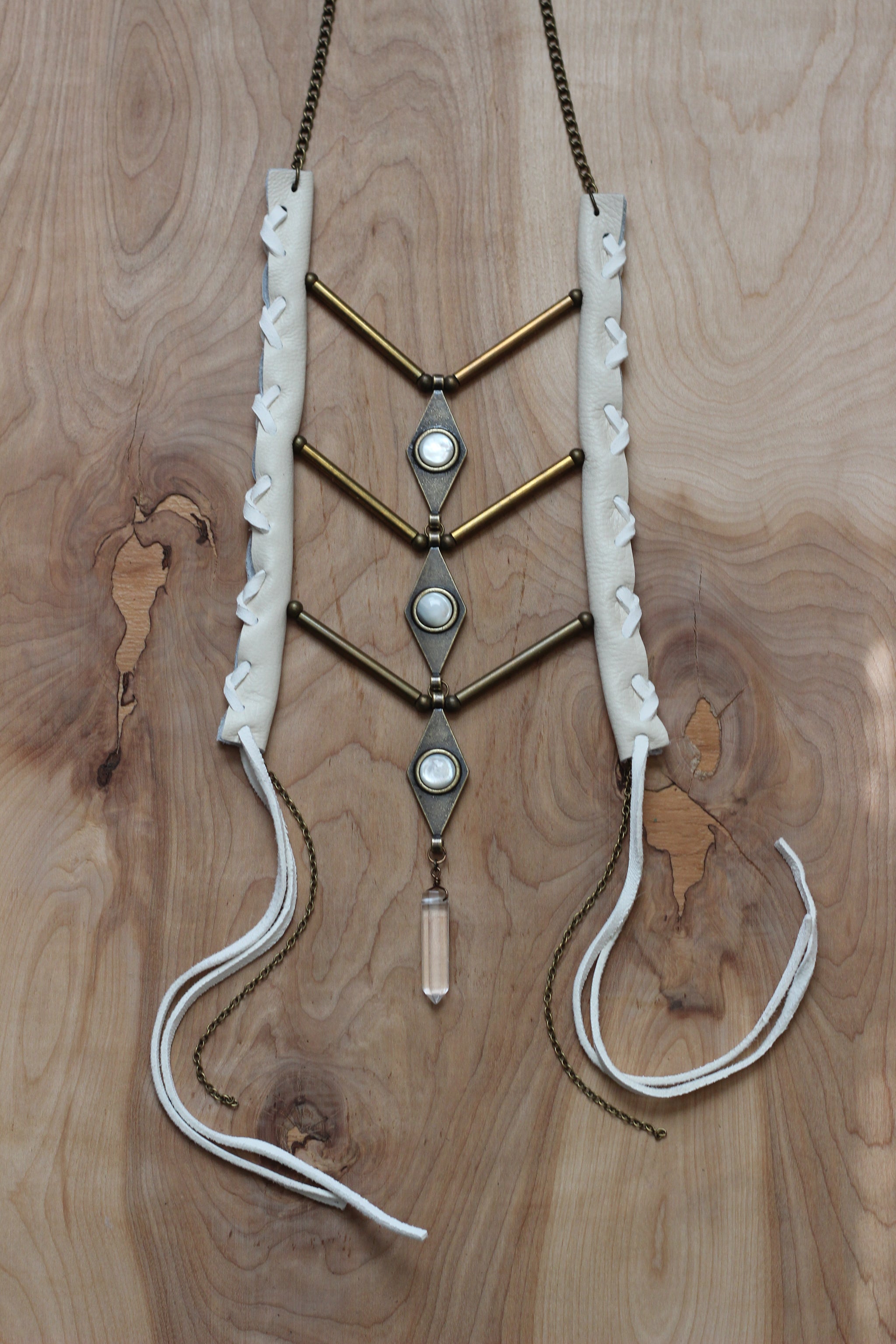 Heartbreaker Necklace- White