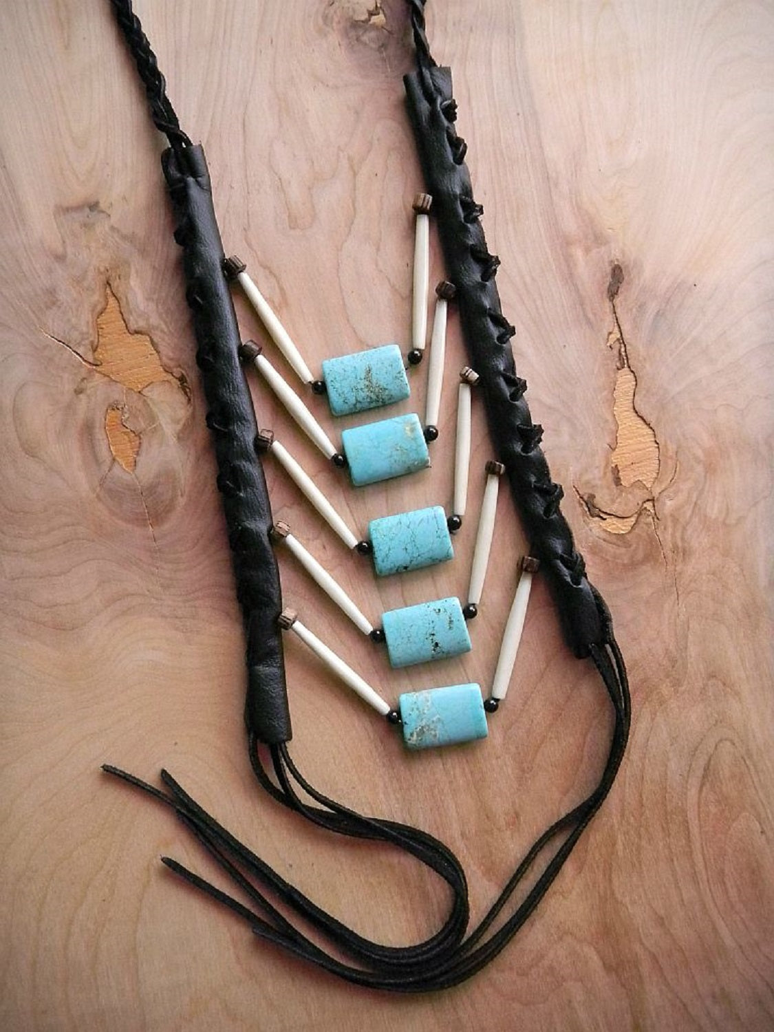 Tribal Rock Necklace